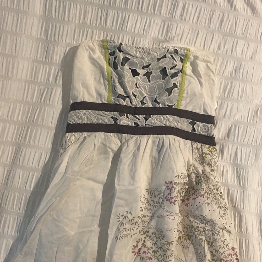 Strapless Kimchi summer dress